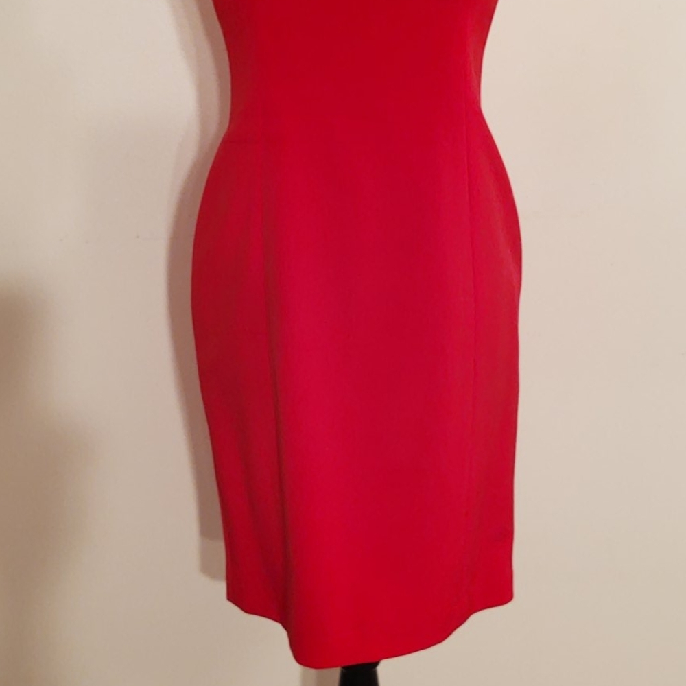 Fuschia | Gillian Women Petites Silk Dress | 2P - Picture 3 of 11